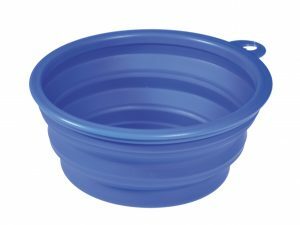 Reis eetpot silicone blauw 17cm