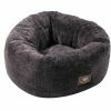 Nest pluche Coban donkergrijs Ø45cm