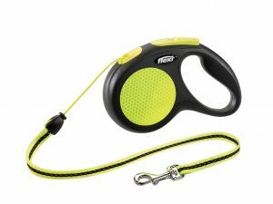 Flexi Neon zwart/neon M (koord 5 m)