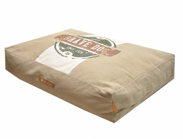 Matras Wooff Brave Dog zand 75x55x15cm
