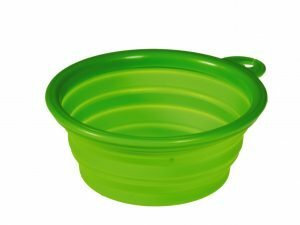 Reis eetpot silicone groen 13cm