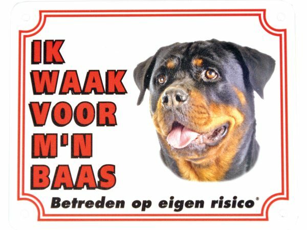 Waakbord S Rottweiler NL