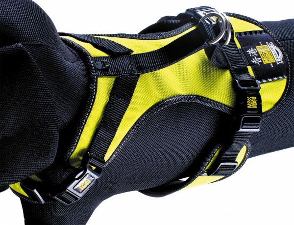 Harnas matrix Neo Yellow nek 48-57cm borst 64-75cm