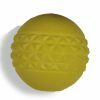 Speelgoed hond TPR bal Yellow Vanilla 6,4cm