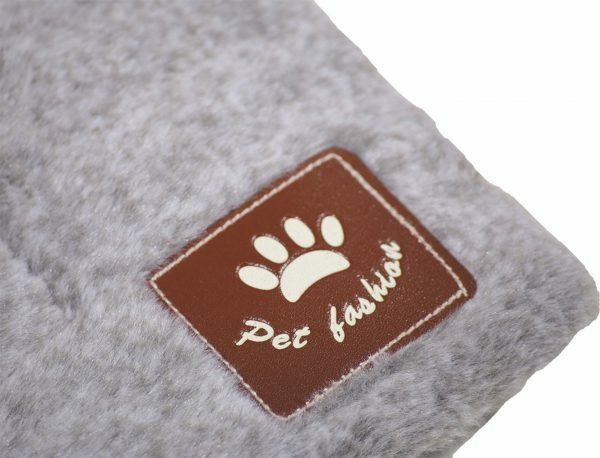 Platte matras Coban lichtgrijs 75x52cm