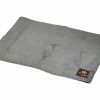 Platte matras Coban lichtgrijs 75x52cm