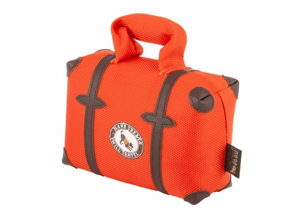 Speelgoed hond Globetrotter valies 14cm