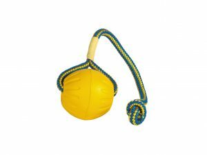 Starmark Swing n Fling Fetch Ball 8x6x28cm M