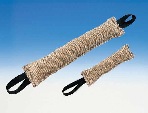 Speelgoed hond jute been dummy 30x5cm