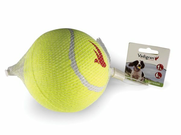 Speelgoed hond tennisbal 13cm