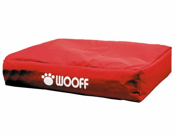 Matras Wooff rood 110x70x15cm