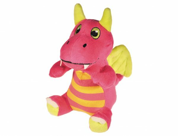 Speelgoed hond pluche draak Jagoda 17cm