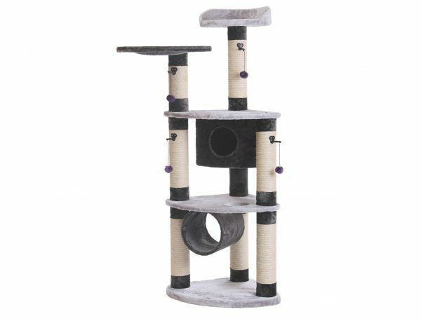 Kattenklim Santos Plus grijs 70x55x168cm 2BOX