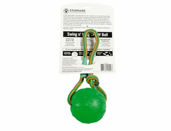 Starmark Swing n Fling Chew ball 9x9x46cm L