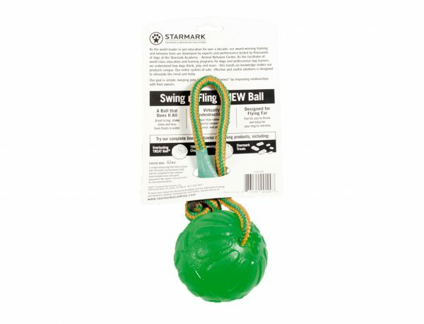 Starmark Swing n Fling Chew ball 9x9x46cm L