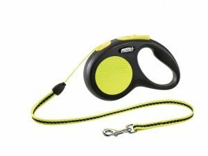 Flexi Neon zwart/neon S (koord 5 m)