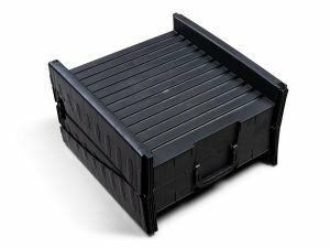 Hondenloopplank plooibaar ABS grijs 152x40cm