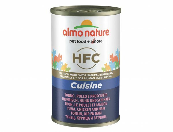HFC Cats 140g Cuisine - tonijn, kip en ham