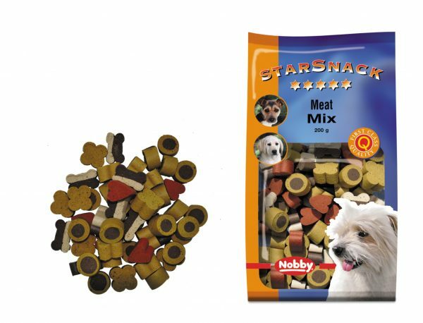 Snack hond vlees mix 200gr