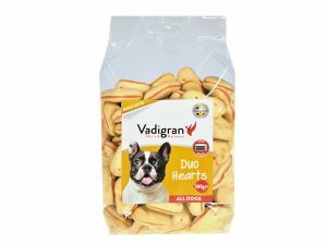 Snack hond Biscuits Duo Hearts 500g