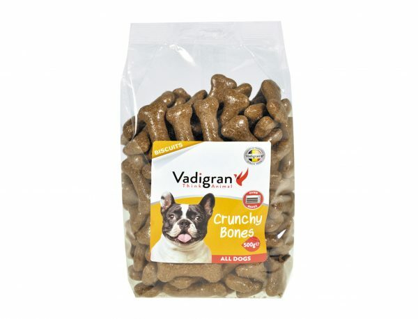 Snack hond Biscuits Crunchy Bones 500g