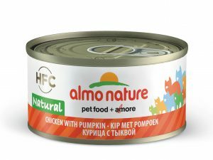 HFC Cats 70g Natural - kip met pompoen