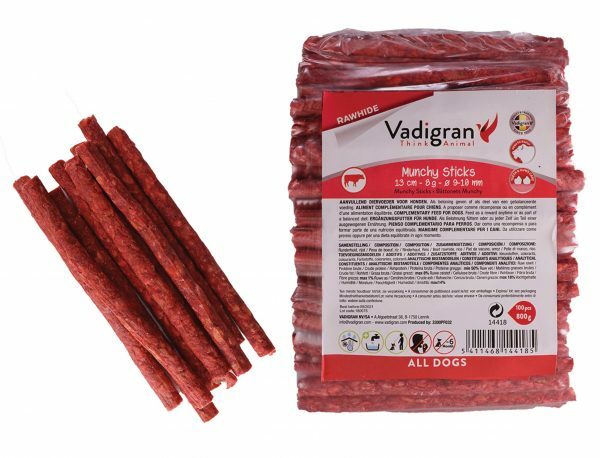 Munchy Sigaret rood 8g/13cmxØ9mm (100)