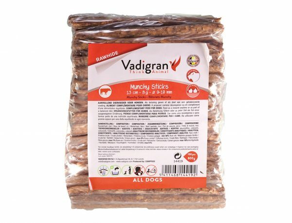 Munchy Sigaret bruin 8g/13cmxØ9mm (100)