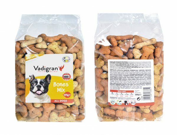 Snack hond Biscuits Bones Mix 500g