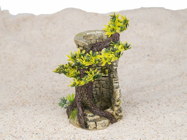 Aqua Deco Toren met bonsai 90x100x150mm
