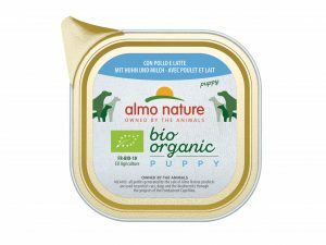 BIO Organic Puppy 100g met kip en melk