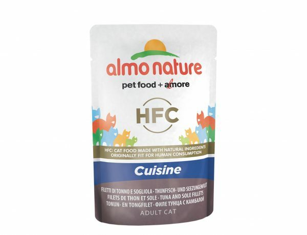 HFC Cats 55g Cuisine - tonijn- en tongfilet