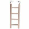 Speelgoed vogel hout ladder 4 sporten 20x7 cm