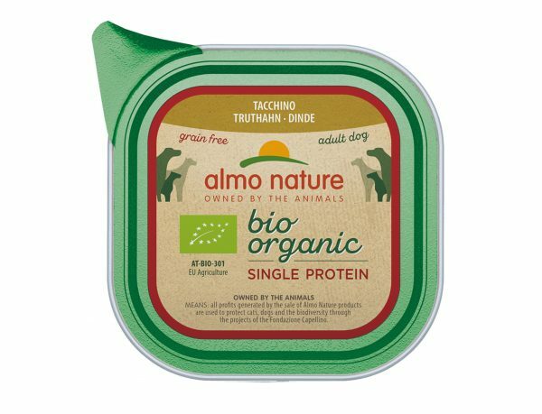 BIO Organic Dogs 150g Single Protein - Kalkoen