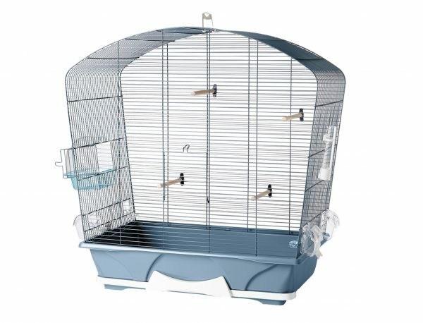 Kooi kleine vogel Louise 50 bluestone 71x38x73,5cm