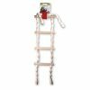 Speelgoed vogel touwladder 4 sporten 66cm