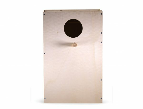 Valkparkietnestkast  20x20x30cm Ø4,7cm