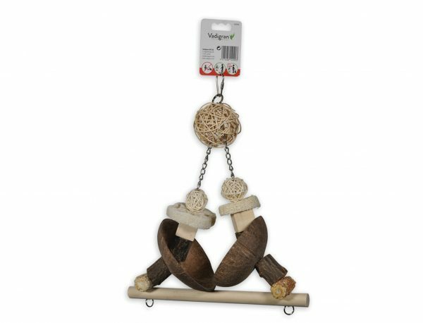 Speelgoed vogel Coconut Swing 35cm