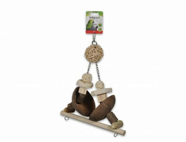 Speelgoed vogel Coconut Swing 35cm