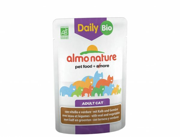 Daily BIO Cats 70g met kalfsvlees en groenten