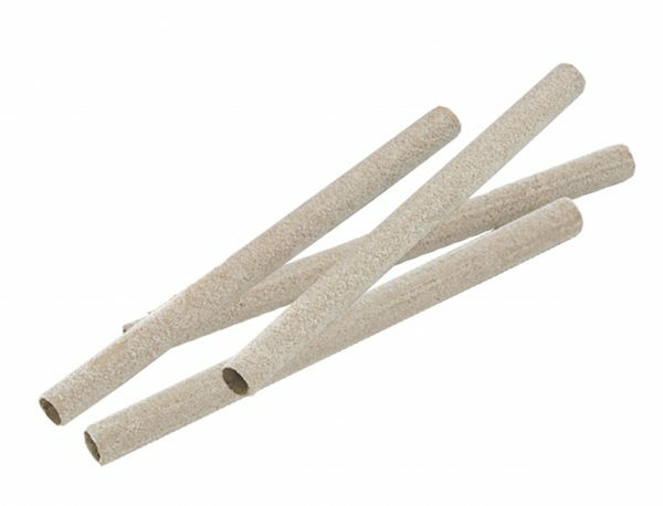 Zand omhulsel zitstokjes 4 pcs nat. 19cm