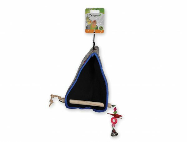 Speelgoed vogel schuilplaats multikleur 14cm