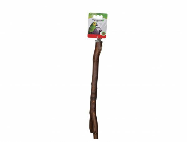 Zitstok vogel hout natuur 37cm