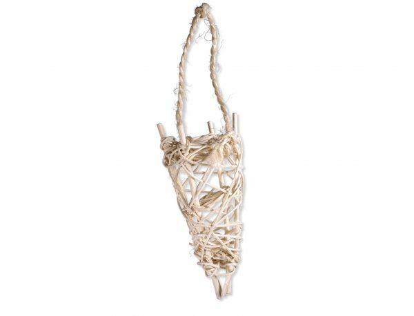 Speelgoed vogel snackhouder 17cm
