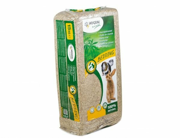 BEDDING Hennepstrooisel 15 kg