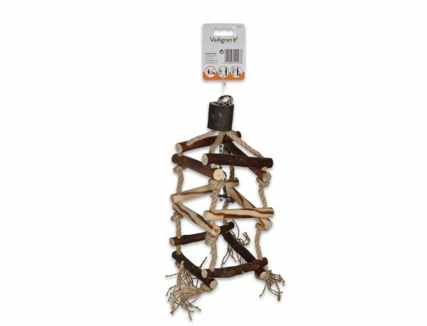 Speelgoed vogel hout natuur Tower 37cm