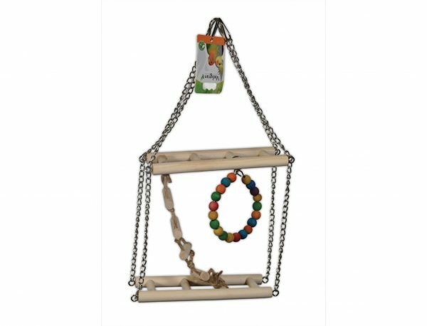 Speelgoed vogel hout Climbing Fun 20cm