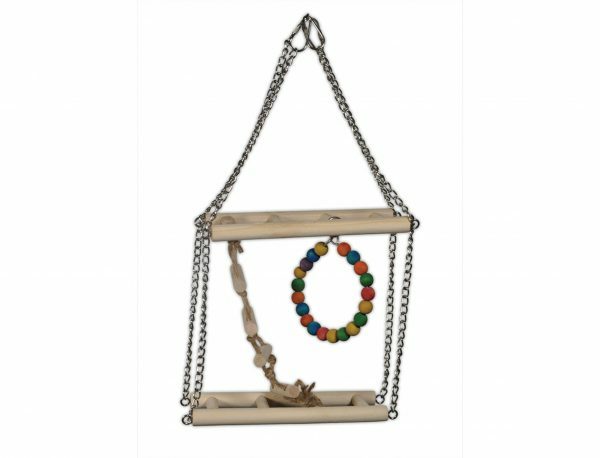 Speelgoed vogel hout Climbing Fun 20cm