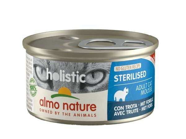HOL Cats Sterilised 85g mousse met forel
