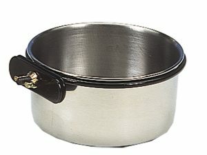 Eetpot inox +1 vijs 15cm-0,90L